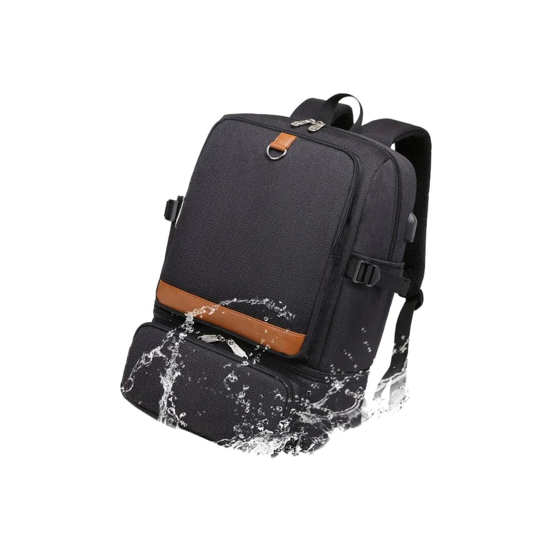 Sac à Dos avec Compartiment Isotherme Étanche Multi-Compartiments - fond blanc