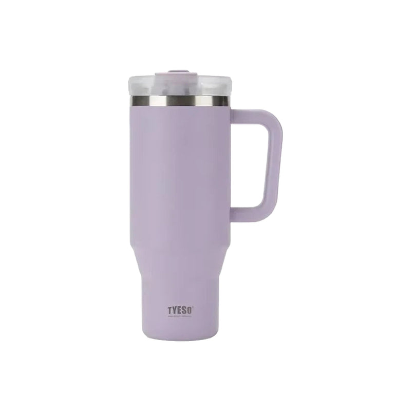 Gourde Isotherme 1L avec Paille Inox Grande Capacité - fond blanc