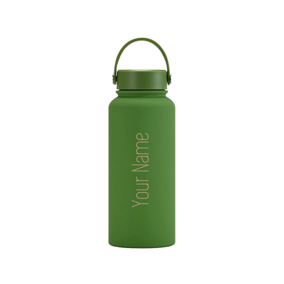 Gourde Thermos 1L Personnalisable - fond blanc