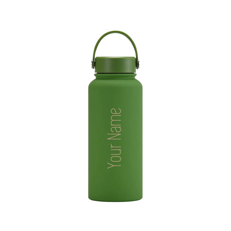 Gourde Thermos 1L Personnalisable - fond blanc
